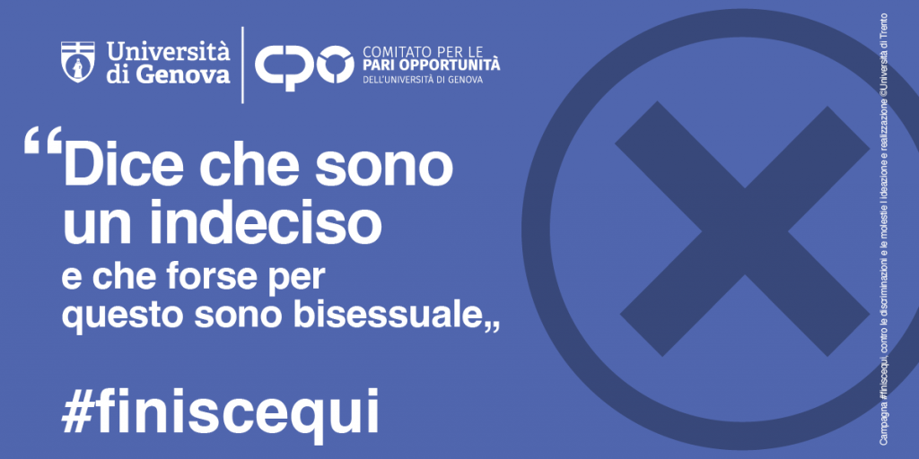 Dice che sono un indeciso, forse è per questo che sono bisessuale 