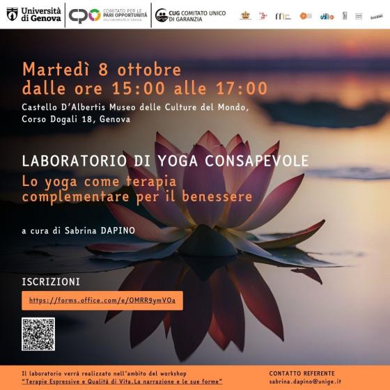 Laboratorio di yoga consapevole