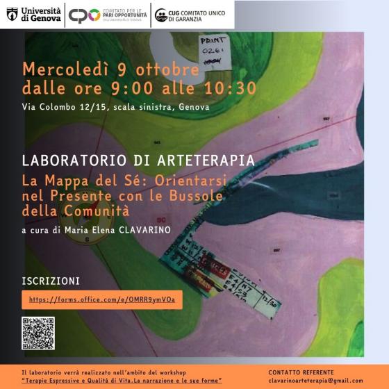 Laboratorio di arteterapia "La Mappa del Sé: Orientarsi nel Presente con le Bussole della Comunità"